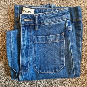 Rollas Wide Leg Jeans